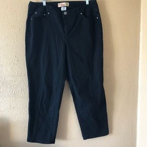 JMS Black Stretch Classic Denim Size 20 W Short